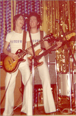 John Fisher (guitar, Si Cox bass. 1962 precision, 1970 valve bassman and 2x15 diagonal cab.